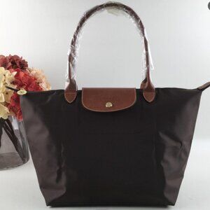 Longchamp Brown Large Tote Bag